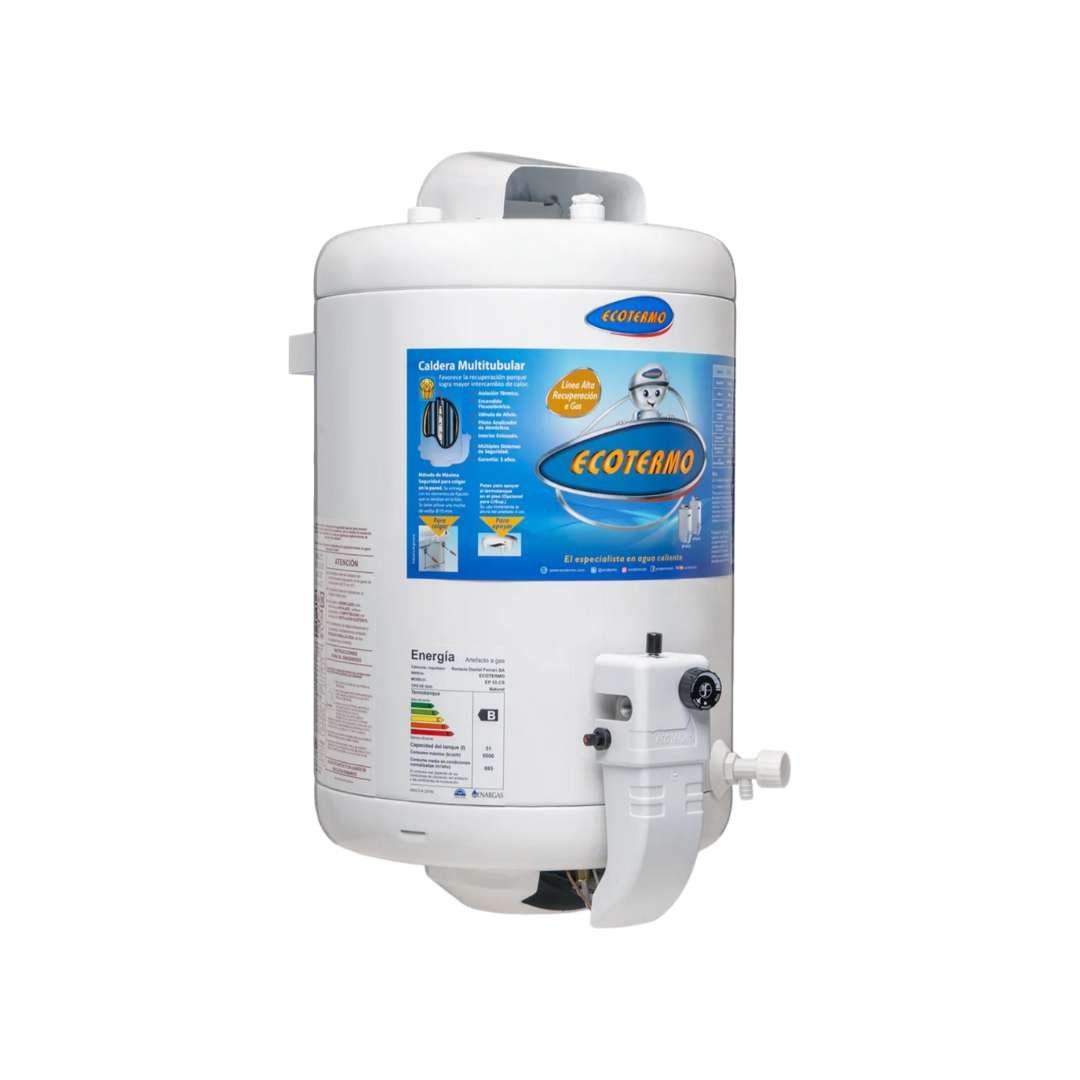 Termotanque Ecotermo 53 Litros con Superior a Gas Envasado de Alta Recuperación - Imagen 2