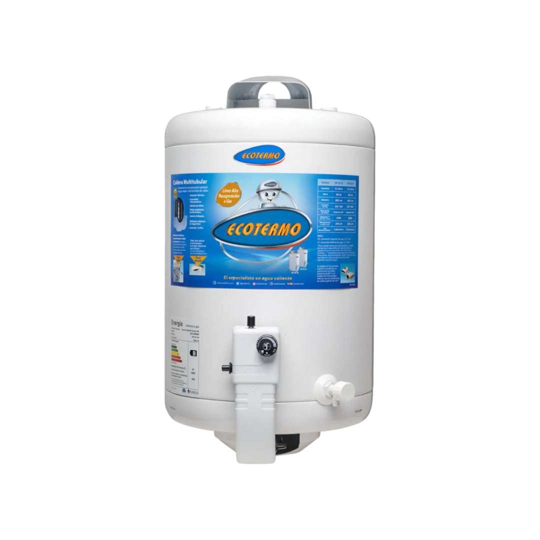 Termotanque Ecotermo 53 Litros con Superior a Gas Envasado de Alta Recuperación