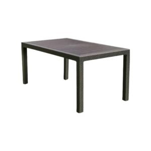 Mesa Indonesia con Tapa Plástica 1.50x90 cm