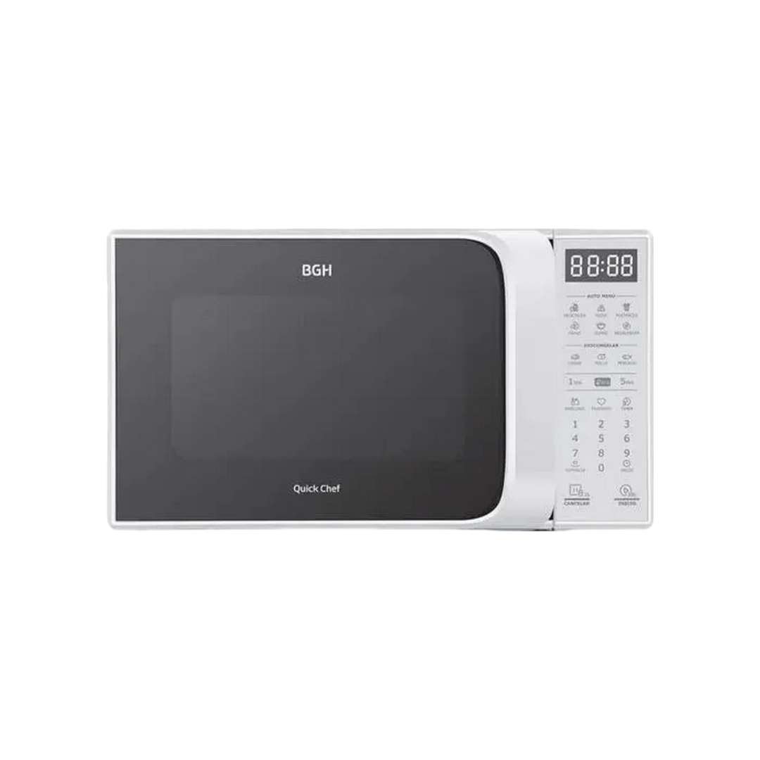 Microondas BGH 20 litros digital blanco