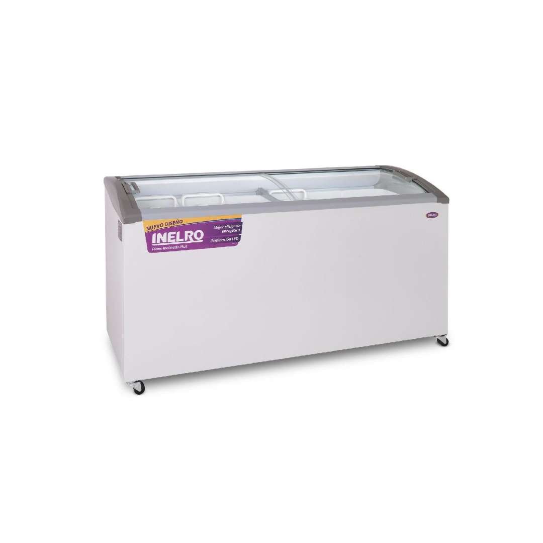 Freezer Inelro Plus Gris 455 Lts Exhibidor