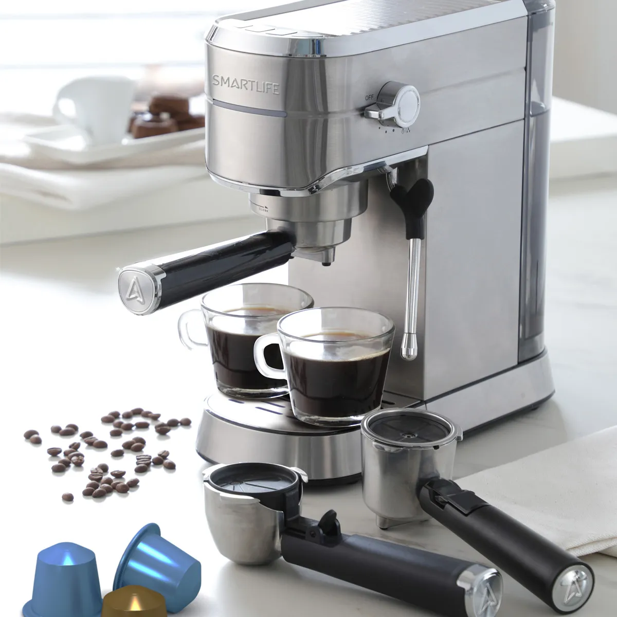 Cafetera Smartlife Espresso 20 Bares - Imagen 5