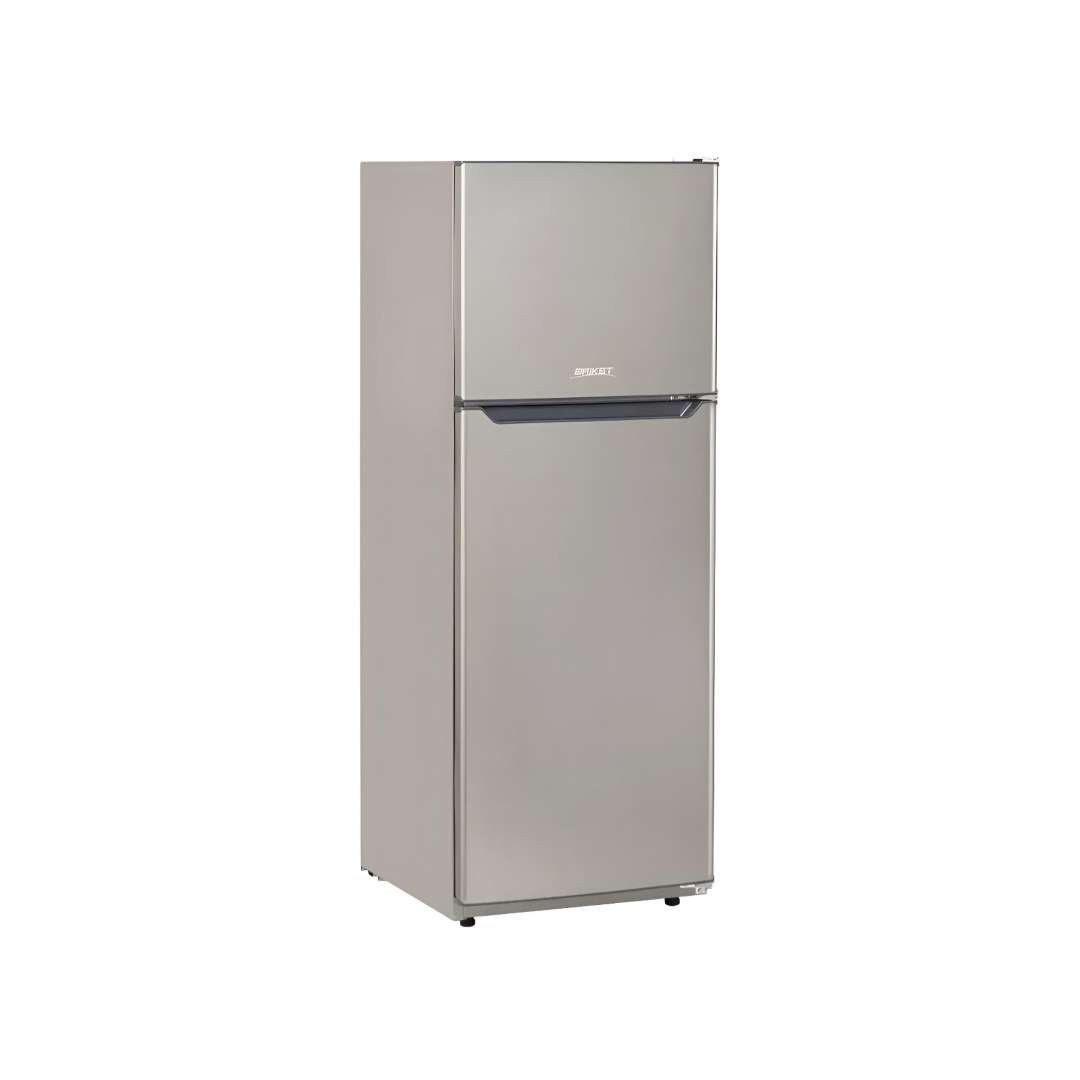Heladera Briket 2 puertas 257 L — Gris con estantes de vidrio templado - Imagen 2