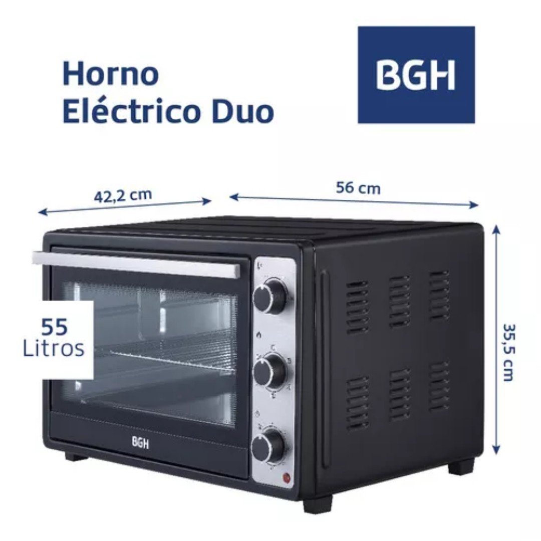 Hornito eléctrico BGH 55 L. - Imagen 3