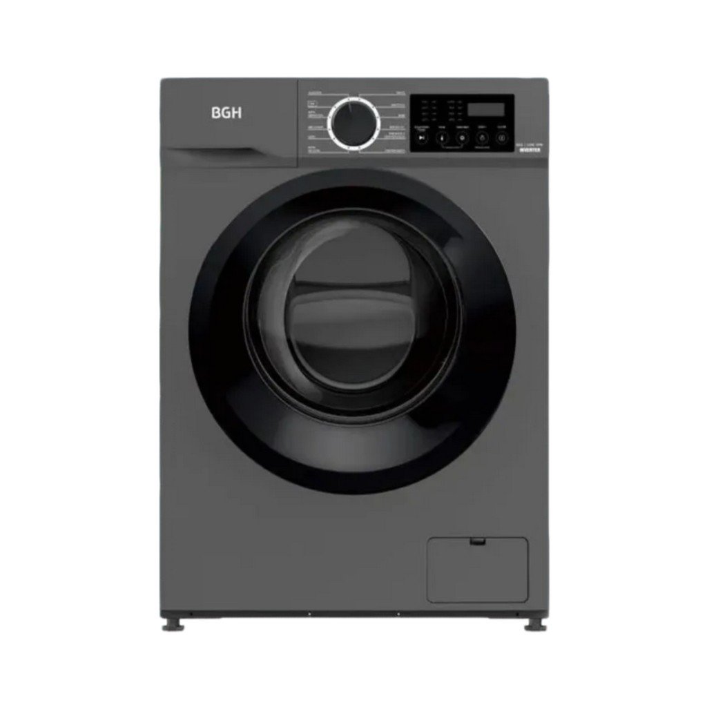 Lavarropas frontal BGH 6 kg 1.000 rpm Silver.