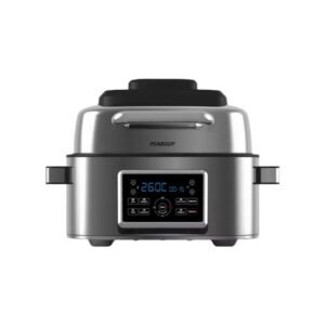 Freidora De Aire Peabody Inox 6 Lts