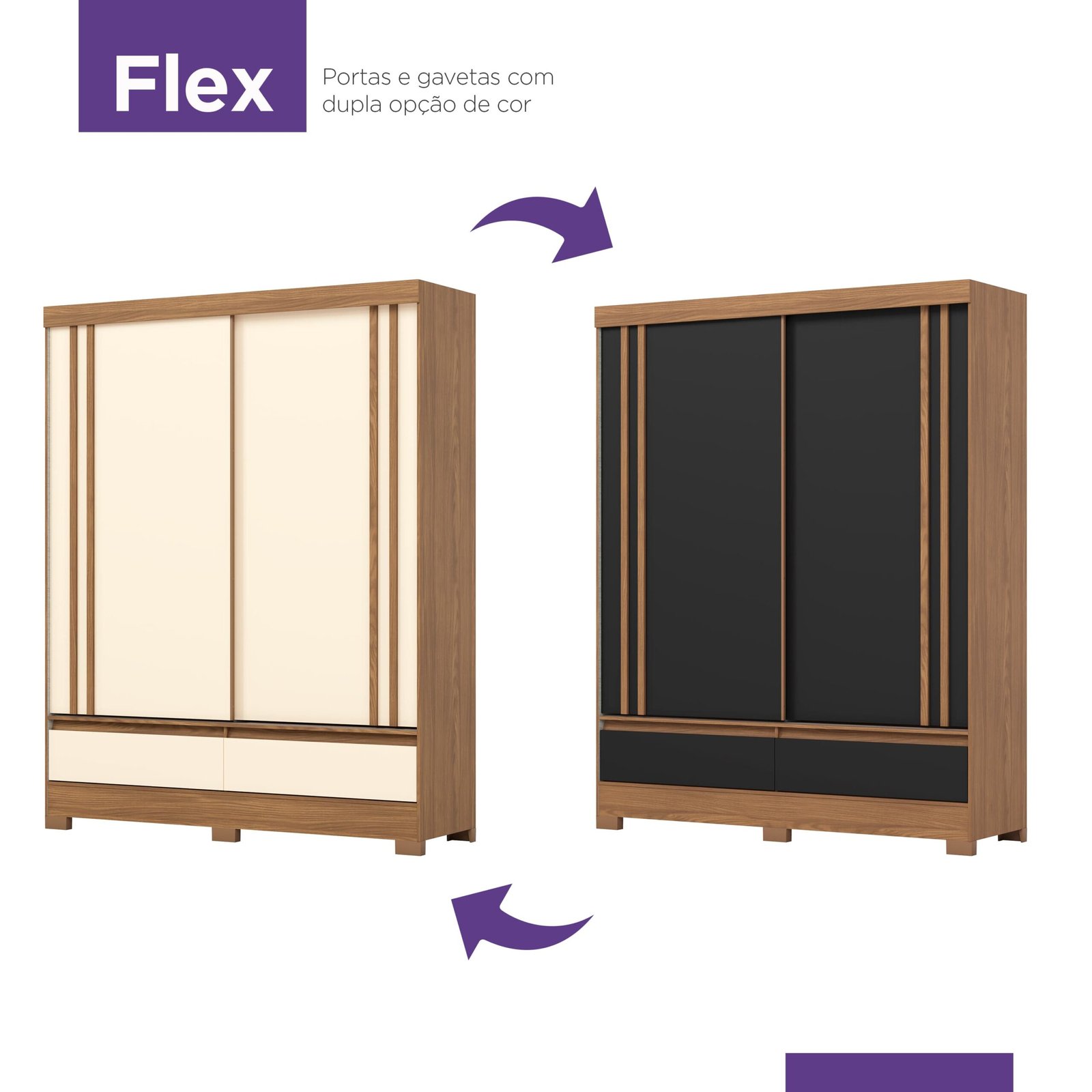 Placard 2 puertas corredizas b373-202