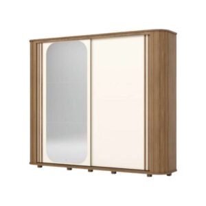 Placard Mozzate 2 puertas corredizas con espejo