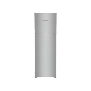 Heladera Enova No-Frost 370 L — Freezer superior, color gris