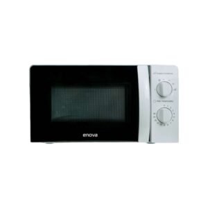 Microondas Enova ME2010 – 20 L, Blanco (Panel mecánico, 1100 W)