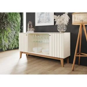Bahiut Eiffel 4pta Off White/Nature