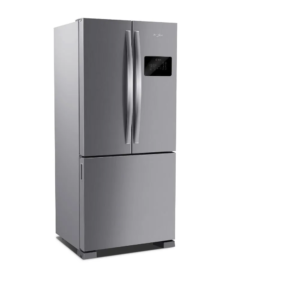 Heladera Whirlpool 554 litros inoxidable Inverter