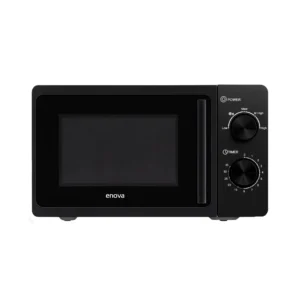 Microondas Enova 20 Lts Negro Rotativo 1100W