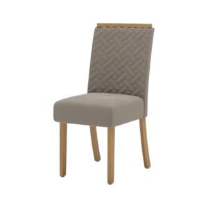 Silla Malu Marrón / Almendra
