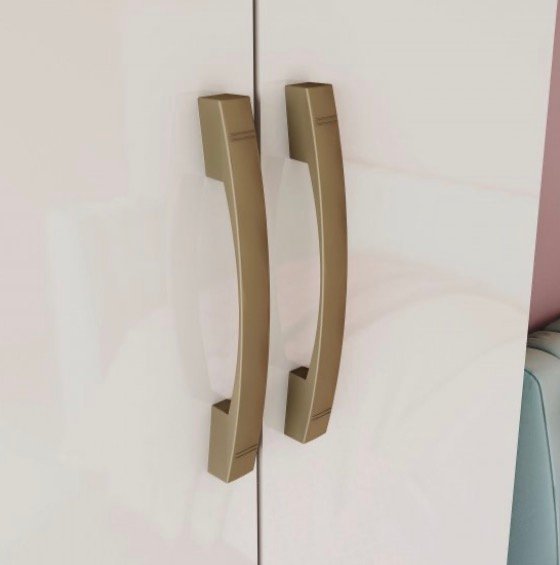 Placard Acai 3 Puertas Cinamomo / Off White - Imagen 5