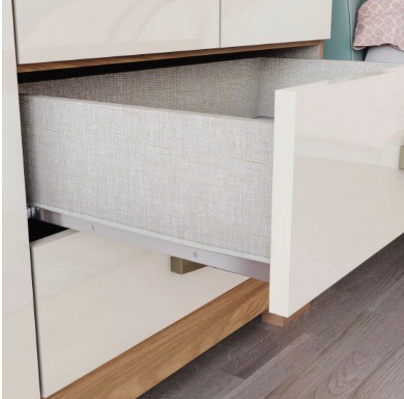 Placard Acai 3 Puertas Cinamomo / Off White - Imagen 6