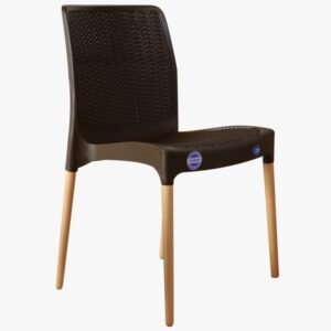 Silla India Simil Ratan Patas de madera varios Colores | Combo por 4 unidades