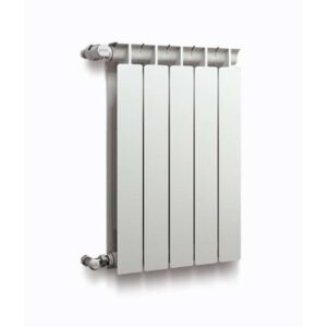 Radiador Peisa de 4 elementos modelo T 500/80 color blanco.