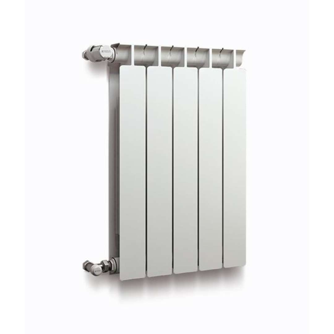 Radiador Peisa de 4 elementos modelo T 500/80 color blanco.