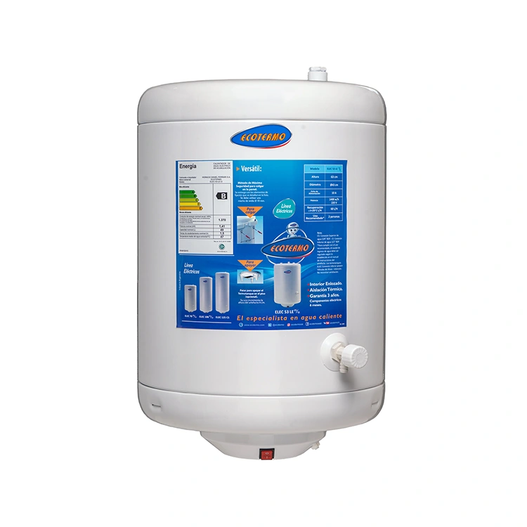Termotanque eléctrico Ecotermo 53Lts Conexión Inferior