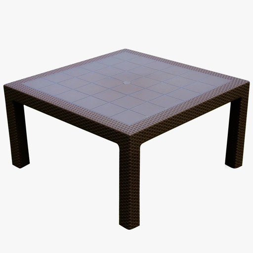 Mesa Baru simil Ratan 90 X 90 - Imagen 3