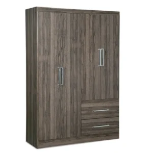 Placard Fortaleza 4 puertas / 2 cajones